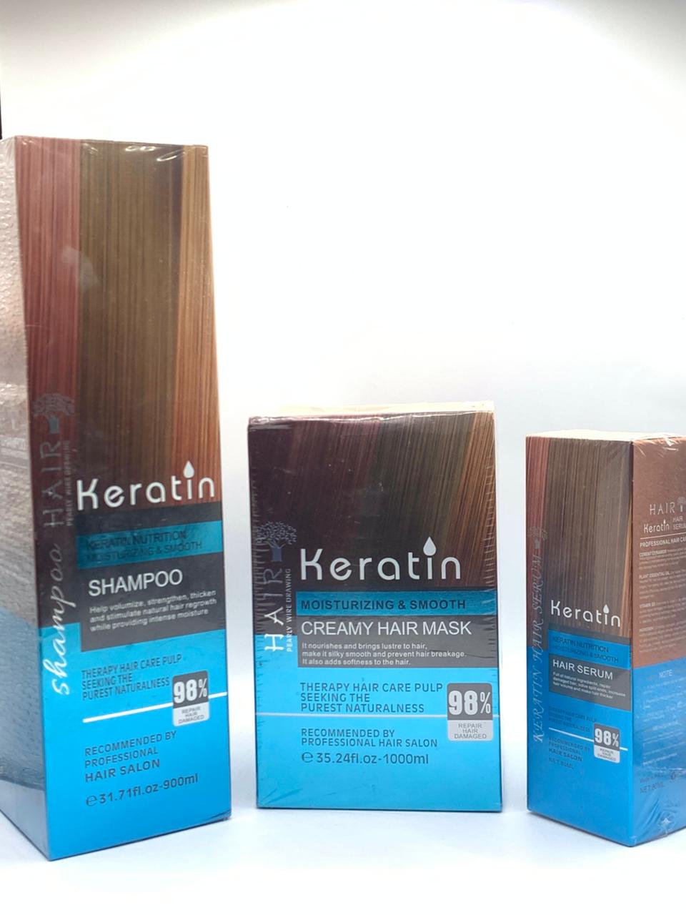 Keratin Nutrition Moisturizing & Smooth hair care set