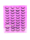 Multiple pairs of Anjieer brand false eyelashes