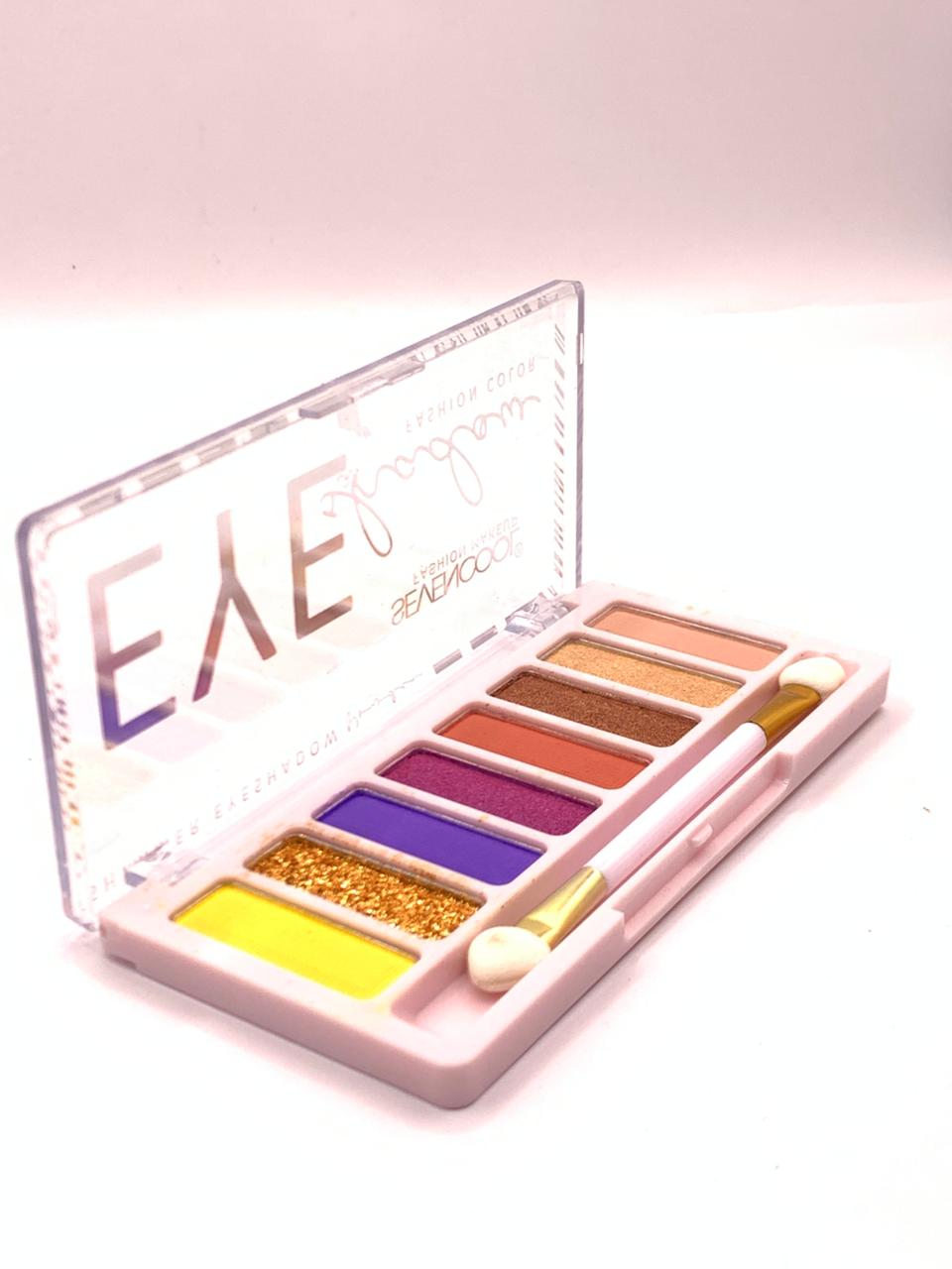 seven-shade eyeshadow palette